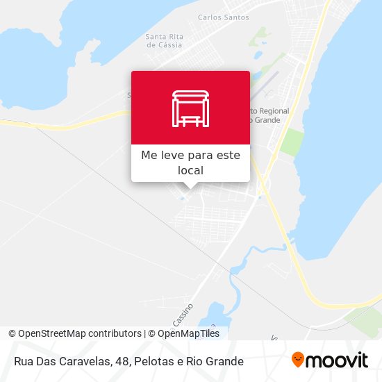 Rua Das Caravelas, 48 mapa