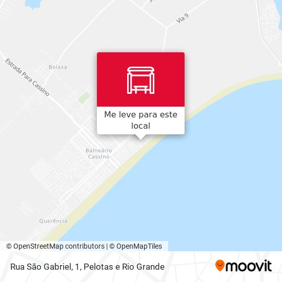 Rua São Gabriel, 1 mapa