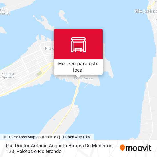 Rua Doutor Antônio Augusto Borges De Medeiros, 123 mapa