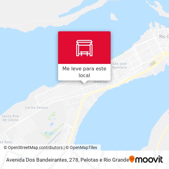 Avenida Dos Bandeirantes, 278 mapa