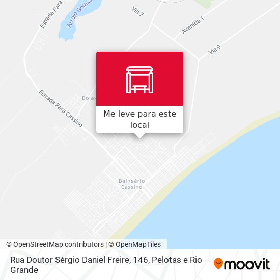 Rua Doutor Sérgio Daniel Freire, 146 mapa