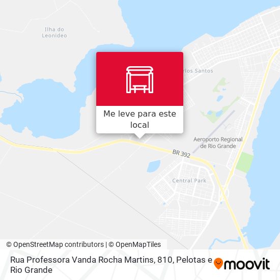 Rua Professora Vanda Rocha Martins, 810 mapa