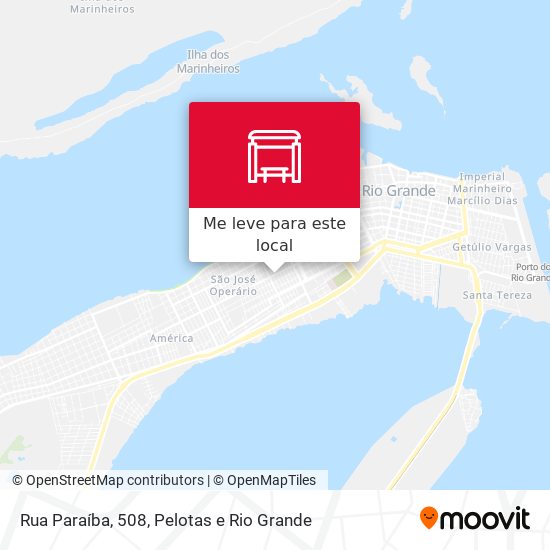 Rua Paraíba, 508 mapa