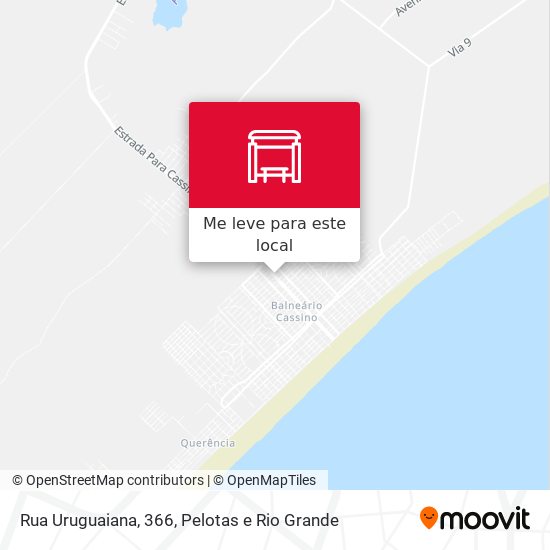 Rua Uruguaiana, 366 mapa