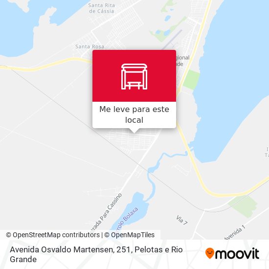 Avenida Osvaldo Martensen, 251 mapa