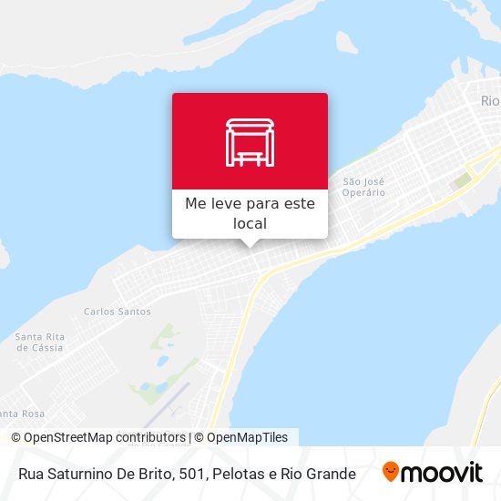 Rua Saturnino De Brito, 501 mapa