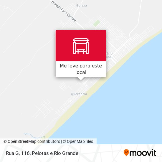 Rua G, 116 mapa