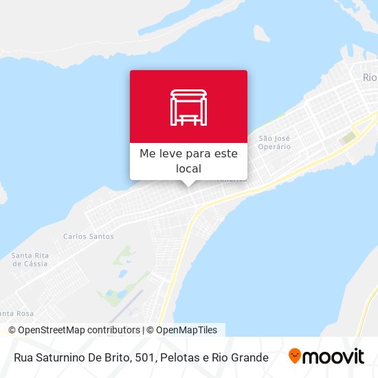 Rua Saturnino De Brito, 501 mapa