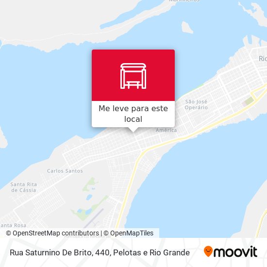 Rua Saturnino De Brito, 440 mapa