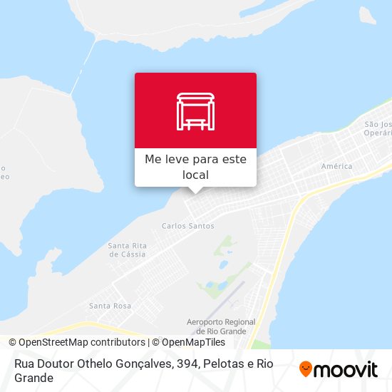 Rua Doutor Othelo Gonçalves, 394 mapa