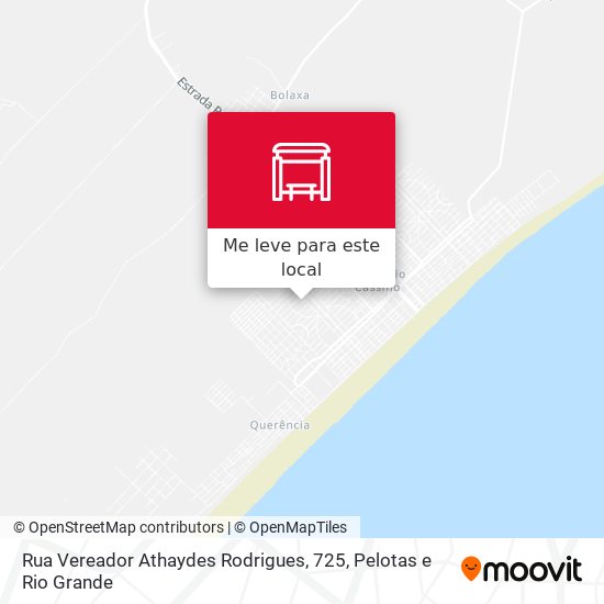 Rua Vereador Athaydes Rodrigues, 725 mapa