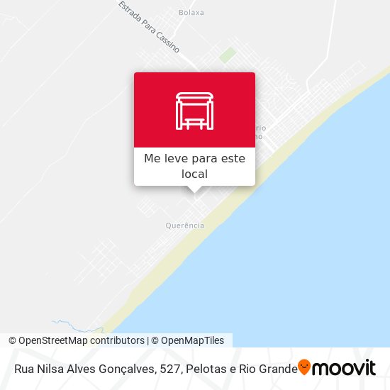 Rua Nilsa Alves Gonçalves, 527 mapa