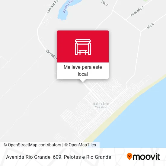 Avenida Rio Grande, 609 mapa