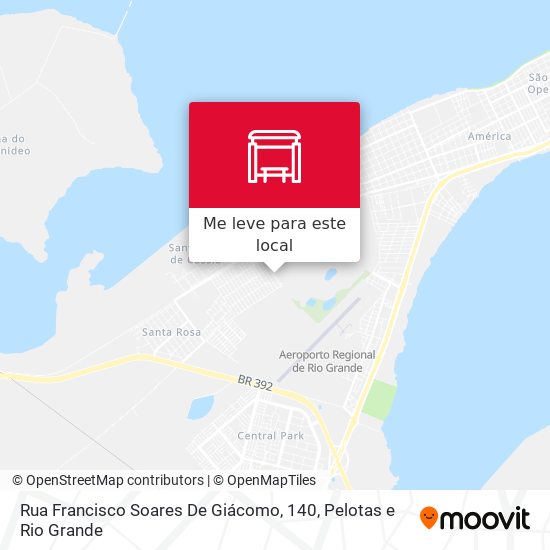 Rua Francisco Soares De Giácomo, 140 mapa