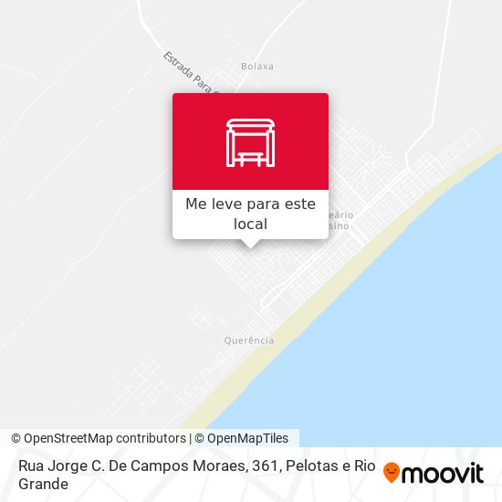 Rua Jorge C. De Campos Moraes, 361 mapa