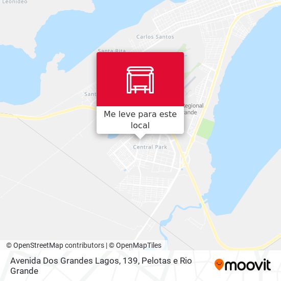 Avenida Dos Grandes Lagos, 139 mapa