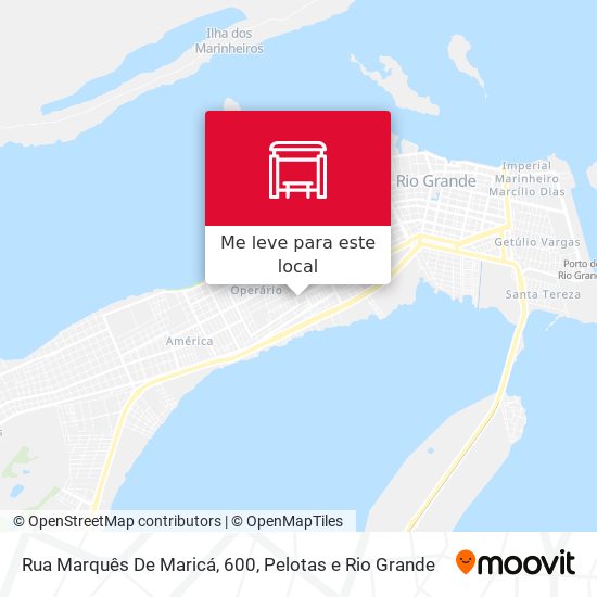 Rua Marquês De Maricá, 600 mapa