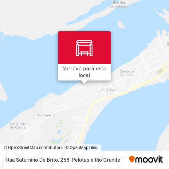 Rua Saturnino De Brito, 258 mapa