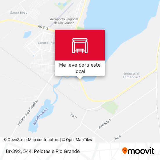 Br-392, 544 mapa