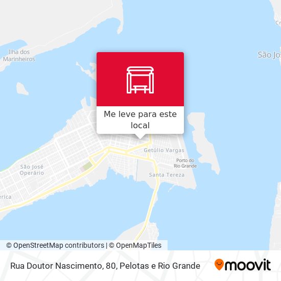 Rua Doutor Nascimento, 80 mapa