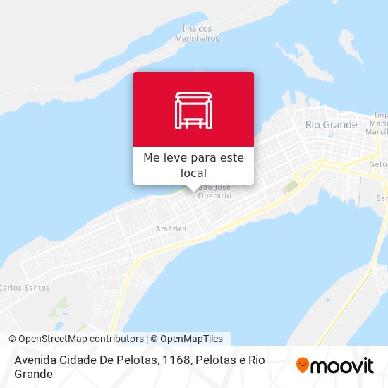 Avenida Cidade De Pelotas, 1168 mapa