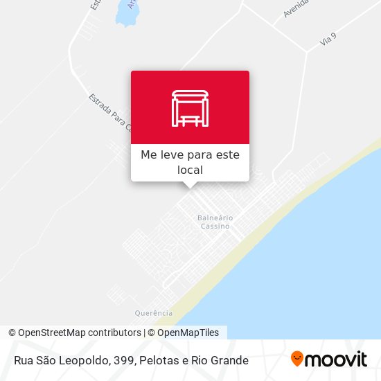 Rua São Leopoldo, 399 mapa