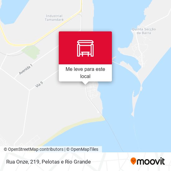 Rua Onze, 219 mapa