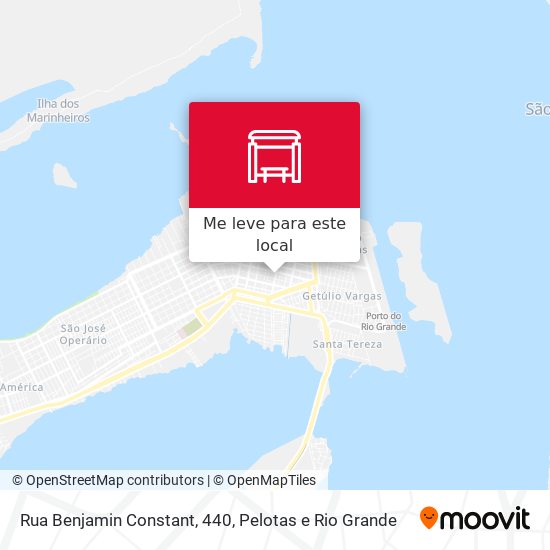Rua Benjamin Constant, 440 mapa