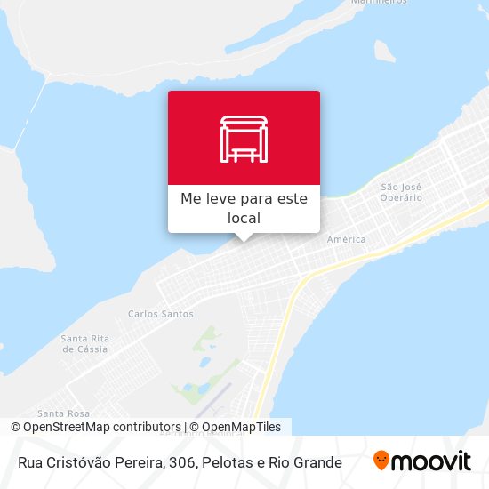 Rua Cristóvão Pereira, 306 mapa