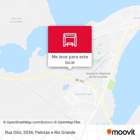 Rua Oito, 2036 mapa