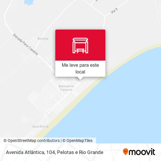 Avenida Atlântica, 104 mapa