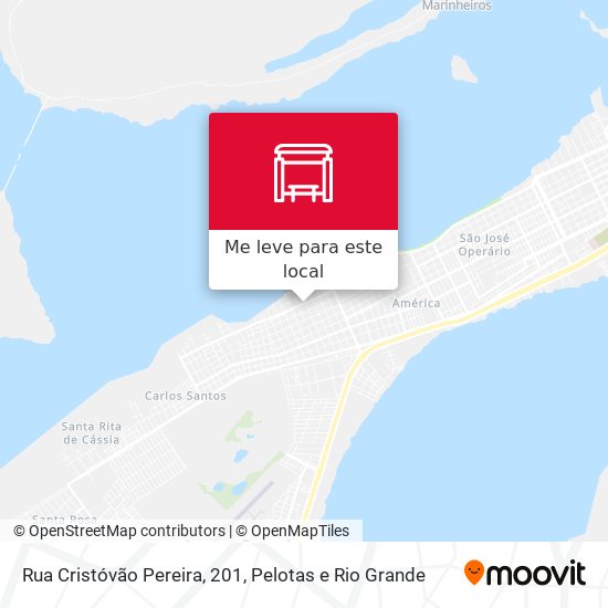 Rua Cristóvão Pereira, 201 mapa