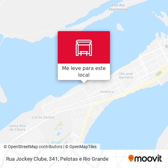 Rua Jockey Clube, 341 mapa