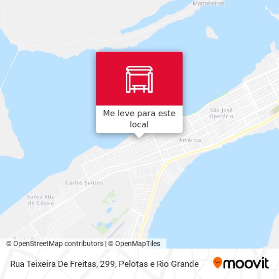 Rua Teixeira De Freitas, 299 mapa