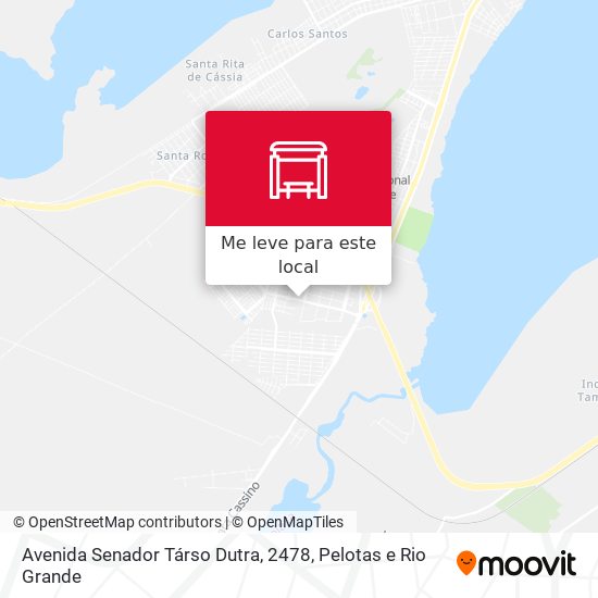 Avenida Senador Társo Dutra, 2478 mapa