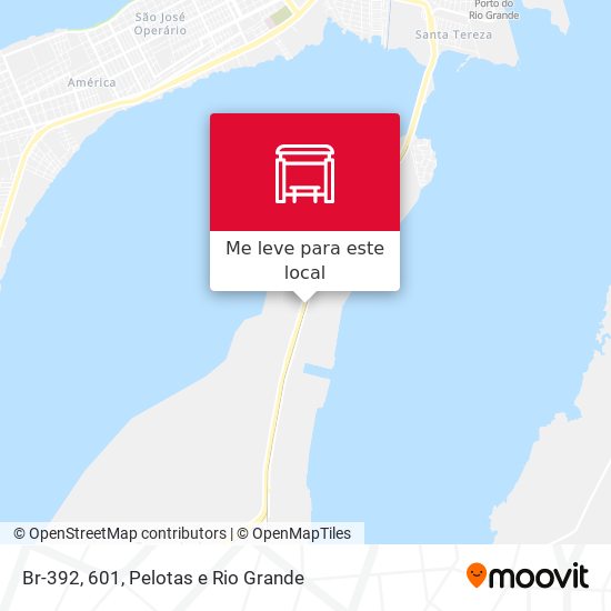 Br-392, 601 mapa