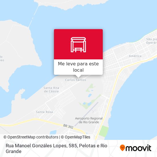 Rua Manoel Gonzáles Lopes, 585 mapa
