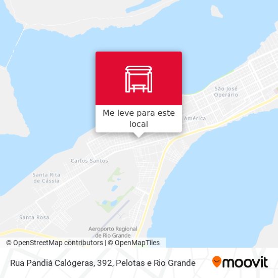 Rua Pandiá Calógeras, 392 mapa