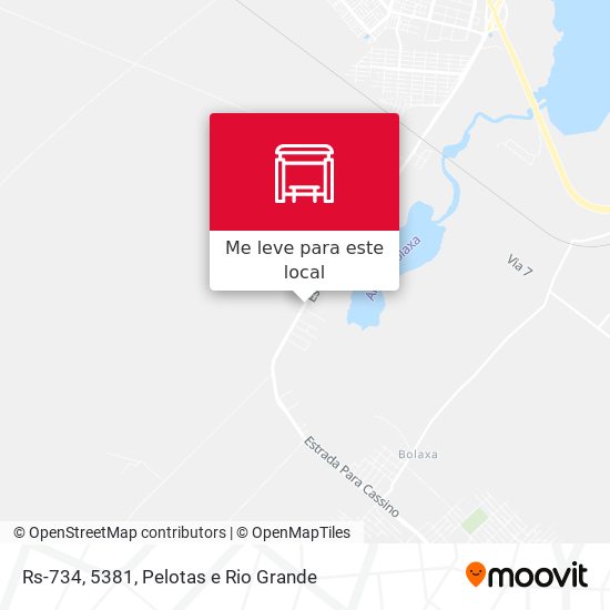 Rs-734, 5381 mapa