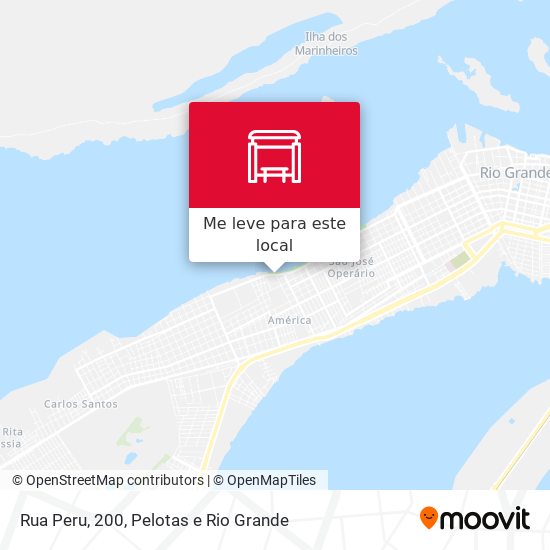 Rua Peru, 200 mapa