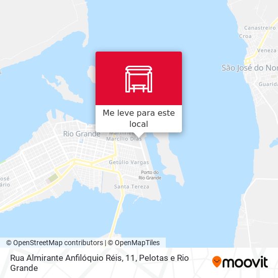 Rua Almirante Anfilóquio Réis, 11 mapa