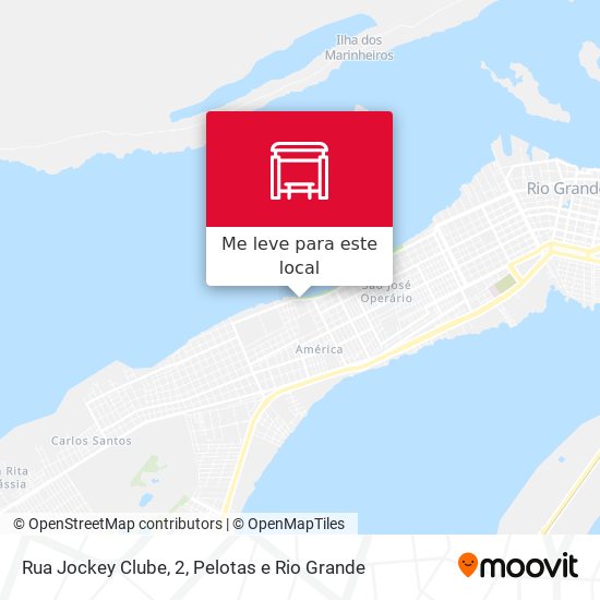 Rua Jockey Clube, 2 mapa