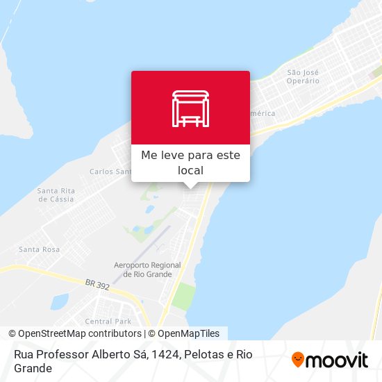 Rua Professor Alberto Sá, 1424 mapa