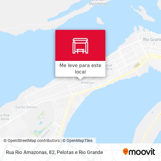 Rua Rio Amazonas, 82 mapa