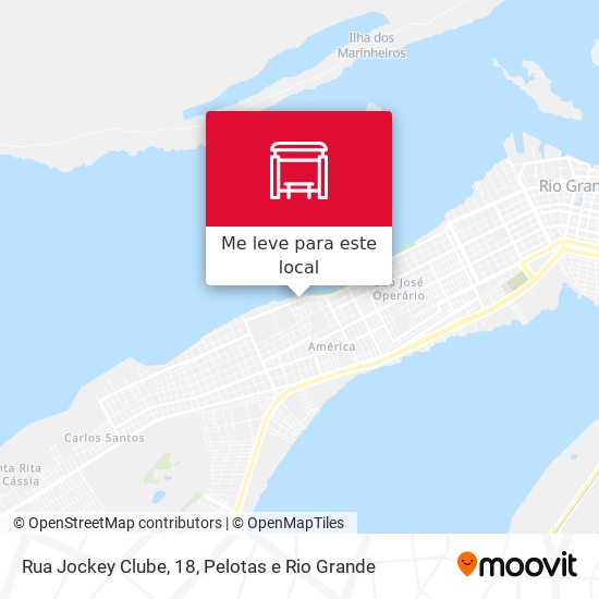 Rua Jockey Clube, 18 mapa