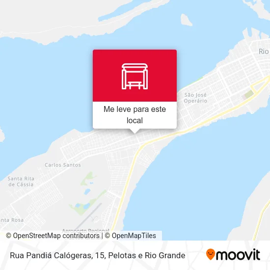 Rua Pandiá Calógeras, 15 mapa