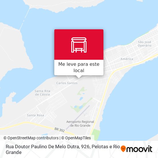 Rua Doutor Paulino De Melo Dutra, 926 mapa
