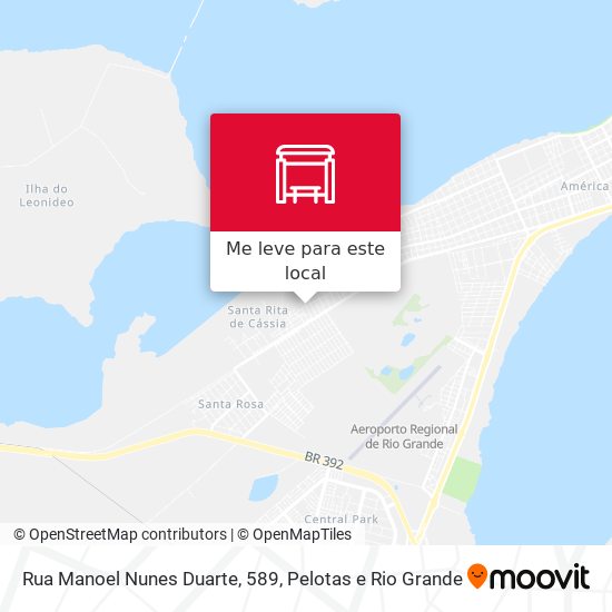 Rua Manoel Nunes Duarte, 589 mapa