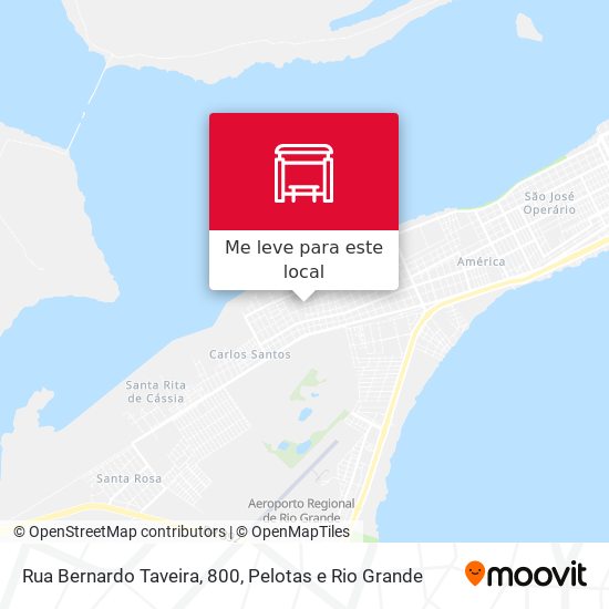 Rua Bernardo Taveira, 800 mapa