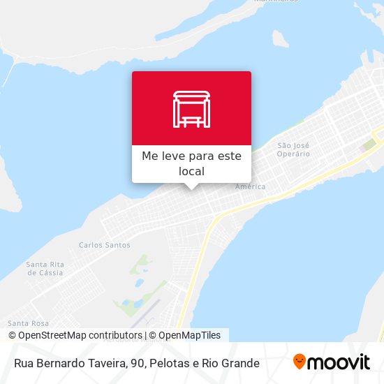 Rua Bernardo Taveira, 90 mapa